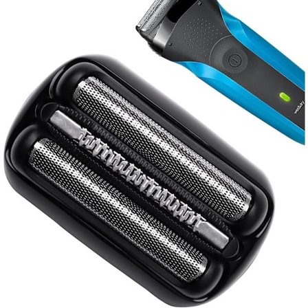 21B Erstatnings barberblad kompatibelt med Braun S3 våt og tørr erstatningshode for Braun Series 3 erstatningshode 21b 3010s, 3040s, 5409