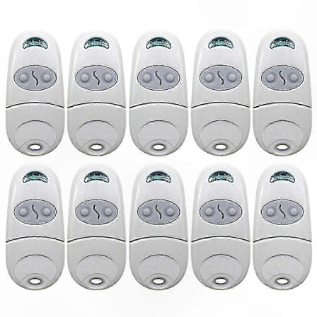 10-pak 433,92MHz Fjernbetjening til Portåbner til Garageport/Adgangssystemer