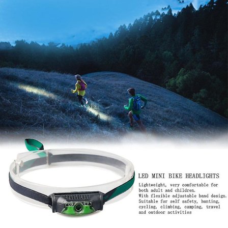 Skywolfeye XPE Lommelykt Oppladbar LED Hodelykt