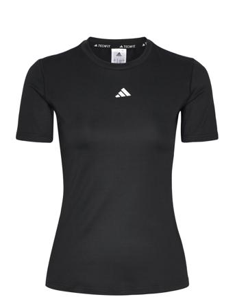 Techfit Training T-Shirt Black Adidas Performance