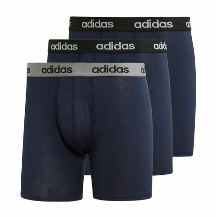 Adidas Tripack Boxers Stretch with Logo blå, Herr Kalsonger, Herr, Storlek: S
