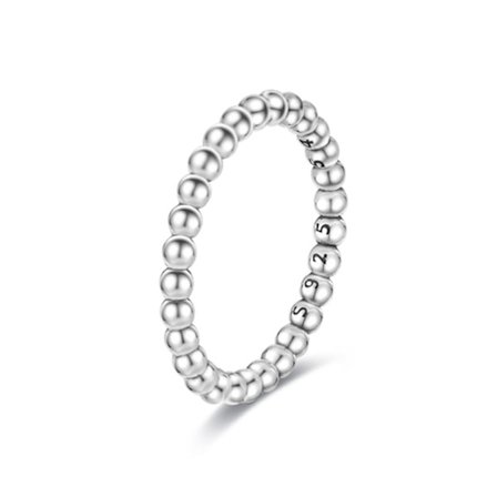 925 Sterling Silver Ring för kvinnor Bröllop Smycken Gåvor