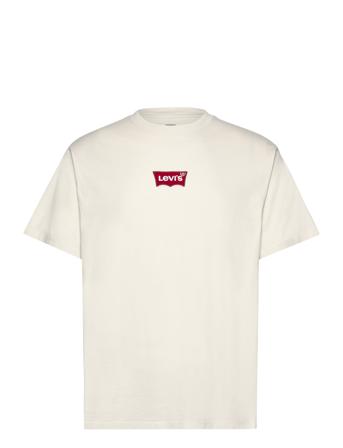 Lse_Vintage Fit Gr Tee Lse_Bat Tops T-shirts Short-sleeved Cream LEVI ́S Men
