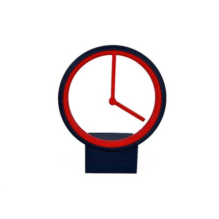 Kreativ flytande klocka på skrivbordet, personlig innovativ dekoration, rörlig klocka