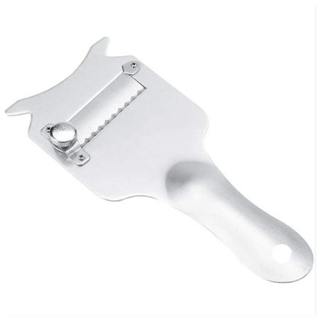 Rustfri osteskjærer for grønnsaker og frukt, kjøkken og hjem