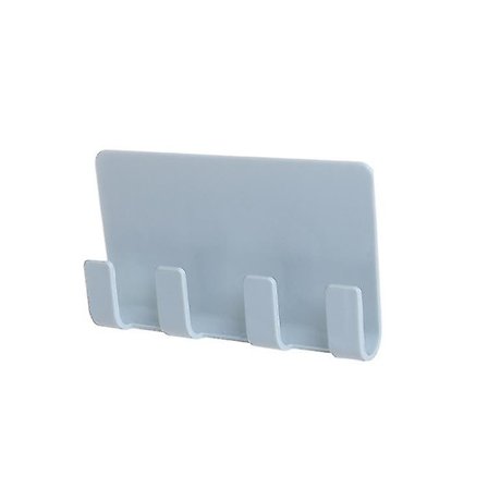 Multifunktionel Plastik Telefonoplader Dock Holder Skraber Razor Håndklæde Krog Beslag