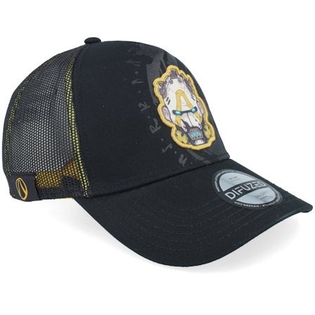Difuzed - Svart trucker Caps - Borderlands Black A-Frame Trucker @ Hatstore