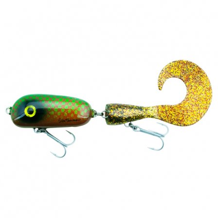 Svartzonker Tail Junior 49g - C12 Green Metal Motoroil