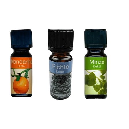 3 st Doftoljor Mandarin, Gran, Mint