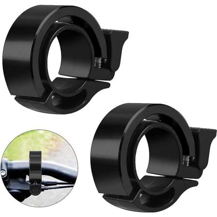 Mini Sykkelklokke, Sykkelklokke, Sykkelringklokke, Sykkelklokke Sykling black