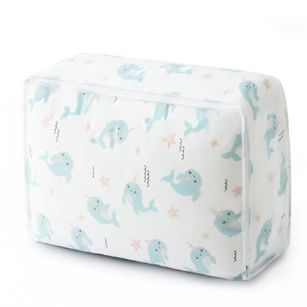 Støvtett oppbevaringspose for hjemmet, Ipper-design, multifunksjonell dynebeholder med