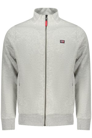 Norway 1963 Felpa Con Zip Uomo Grigio