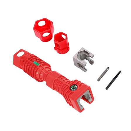 Ergonomisk 24-i-1 Kran- och Diskhoinstallationsnyckel för Enkel VVS-hantering