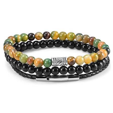 Bracciale Thane per uomini - Bracciali con perline