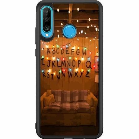 Huawei P30 Lite Svart Skal Stranger Things