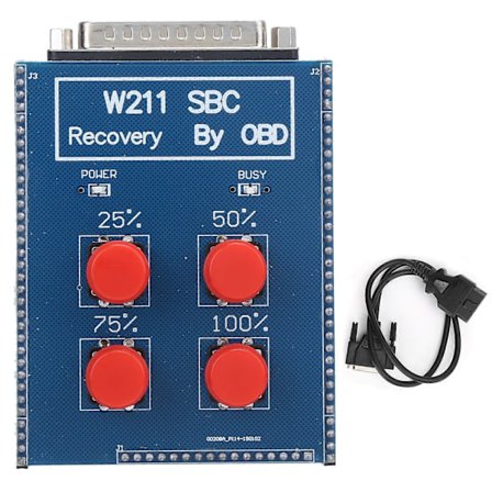 SBC Reparasjonsverktøy Bilfeilsøkingsinstrument Erstatning for BENZ SBC W211 OBD2 12?24V