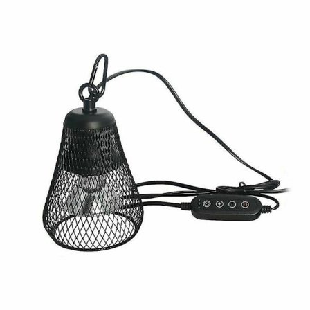 UVA UVB -matelijalamppu terraariokäyttöön, matelijoiden lämpölamppu keraamisella lampunpitimellä ja joustavalla putkella, jossa lämmöntuoton säätö,