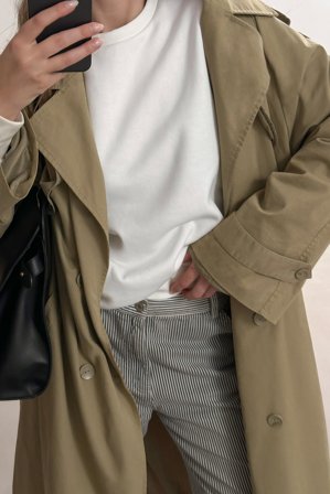 NA-KD Basic Oversized Sweatshirt - Sweatshirts - Crème - L