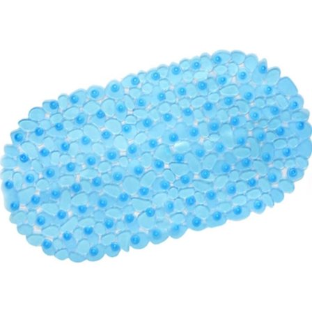 Badekarmatte 66cm*36cm sklisikker baderomsdekorasjon med sugekopp