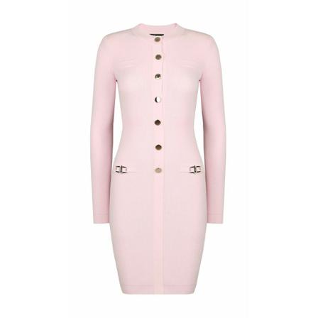 Liu Jo Knitted Kjole Pink, Dame