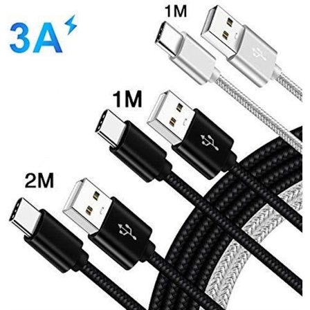 Laddare - Samsung - Typ C - Kompatibel med Galaxy A70 A80 A50 Note 10 - Svart - 40g