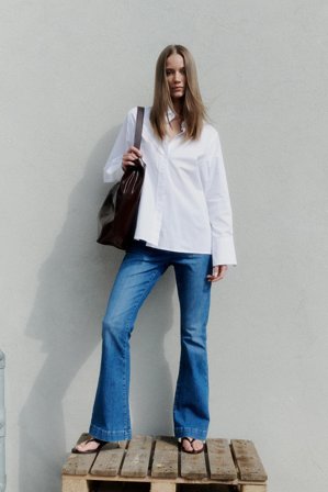 Ann Charlotte Jeans 30" Wash Orig. Tenerife Denim Blue 31