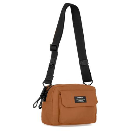 Ecoalf Skuldertaske S Pepita Brun, unisex Skuldertasker, Størrelse: ONE Size