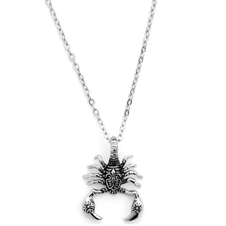 Scorpion Pendant for Men - Steel necklaces