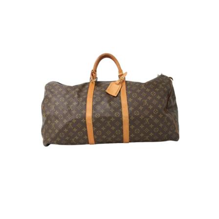 Louis Vuitton Vintage, Pre-owned Canvas louis-vuitton-bags Bruin, Dames, Maat:ONE Size