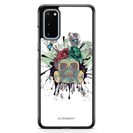 Bjornberry Skal Samsung Galaxy S20 - Gas Mask Blommor