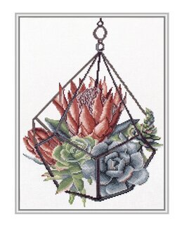 Broderipakke Bilde Blomster - Needleart World