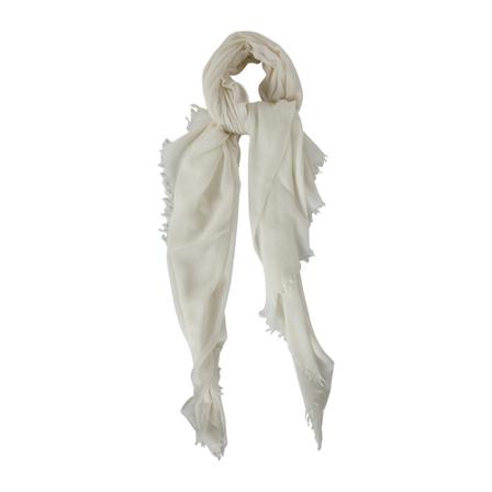 Destin, Silky Scarves Wit, Dames, Maat:ONE Size