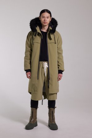 Kalix Matte Parka Aloe