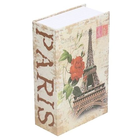 Mini Book Safe Simuleringsbok Formad Myntförvaringslåda style 2