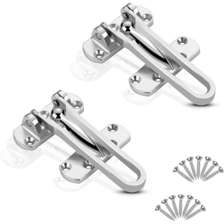 2 st Dörrstopp i Zink-Legering för Säkerhet på Framdörrar, Hemma