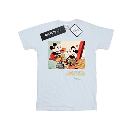 Disney Boys Mickey Mouse Bygger En Byggnad T-Shirt 7-8 År