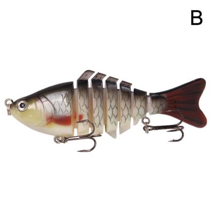 Multi Fiskedrag Sjunkande Wobblers Swimbaits Hårt Bete