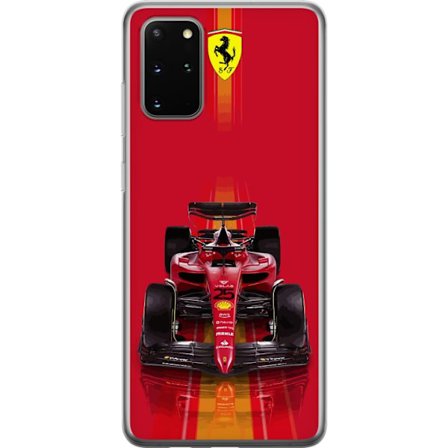 Yhteensopiva Puhelinkuori Samsung Samsung Galaxy S20+ Ferrari Formula 1 -auto ikonisessa punaisessa muotoilussa urheilullisella tarkkuudella