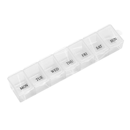 Praktisk Dosettask för Mediciner/Tabletter (Medicinask)