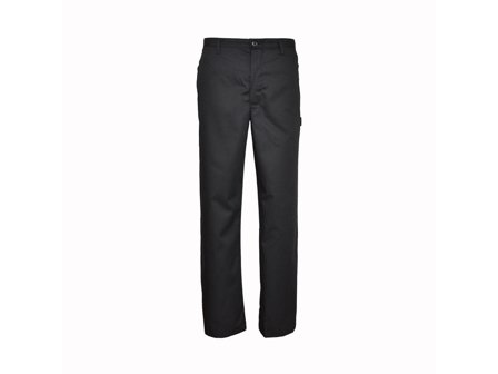 Kockbyxa 62181 svart C58 - Lyreco - Arbetskläder - Arbetsbyxor och shorts - Kock- och livsmedelsbyxor