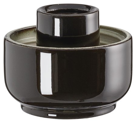 Ifö OHM 100 Armatursockel rak, IP44, E27 Svart, Belysning