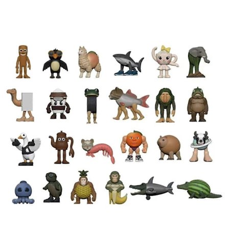 Italialainen Brainrot Tung Tung Sahur Blind box -hahmo Tralalero Tralala Bombardino Crocodilo Shimpanzin (FMY)