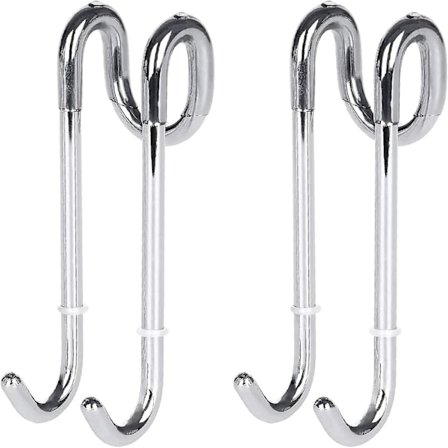 Brusekabinevægskrog, brusevæg til badeværelse 2 stk. Meget let badeværelseskrog til brusebad Bruseopbevaring på brusedøren (11 cm