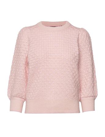 Vmjayda 3/4 O-Neck Blouse Ga Boo Pink Vero Moda