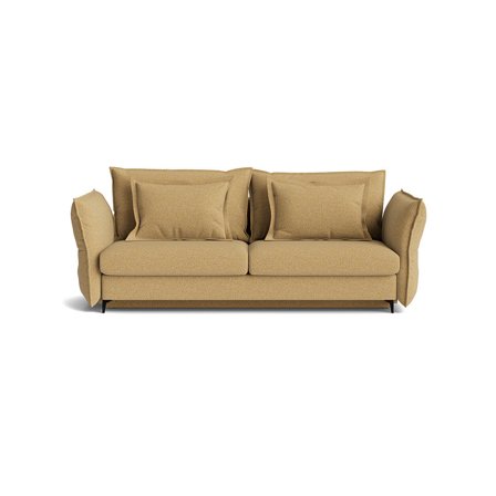 Catania 3 personers sovesofa - Puente Gul - 256,3x115x101 - Sofa, sovesofa