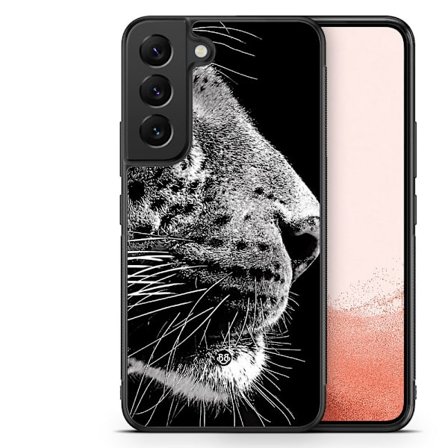 Bjornberry Skal Samsung Galaxy S22 Plus 5G -Leopard Ansikte