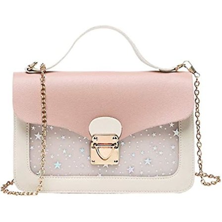 Pige Mini Håndtasker med Kæde til Små Piger Stjerne Mini Håndtasker