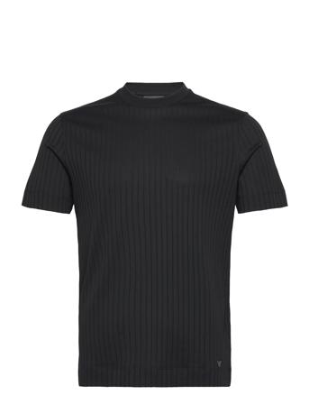T-Shirt T-shirts Short-sleeved Svart Emporio Armani*Betinget Tilbud