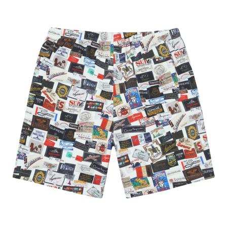 Supreme, Shorts Biały, Mężczyzna, Rozmiar: M