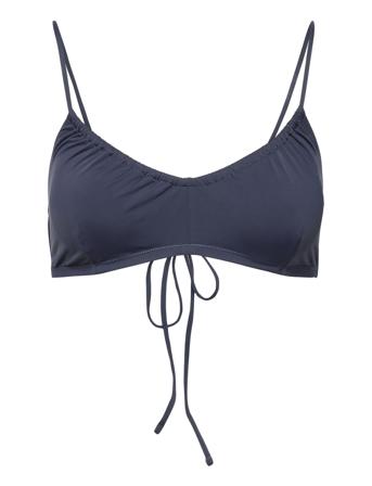Swim Bra Noelia Top Swimwear Bikinis Bikini Tops Bandeau Bikinitops Navy Lindex